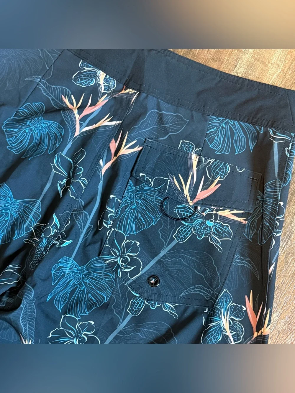 Men's Boss Frogs Tropical Floral Swim Shorts